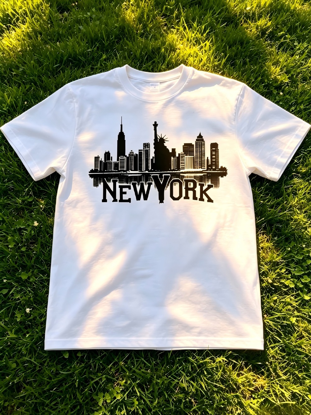2026 New Casual New York white Women Men T-shirt unisex